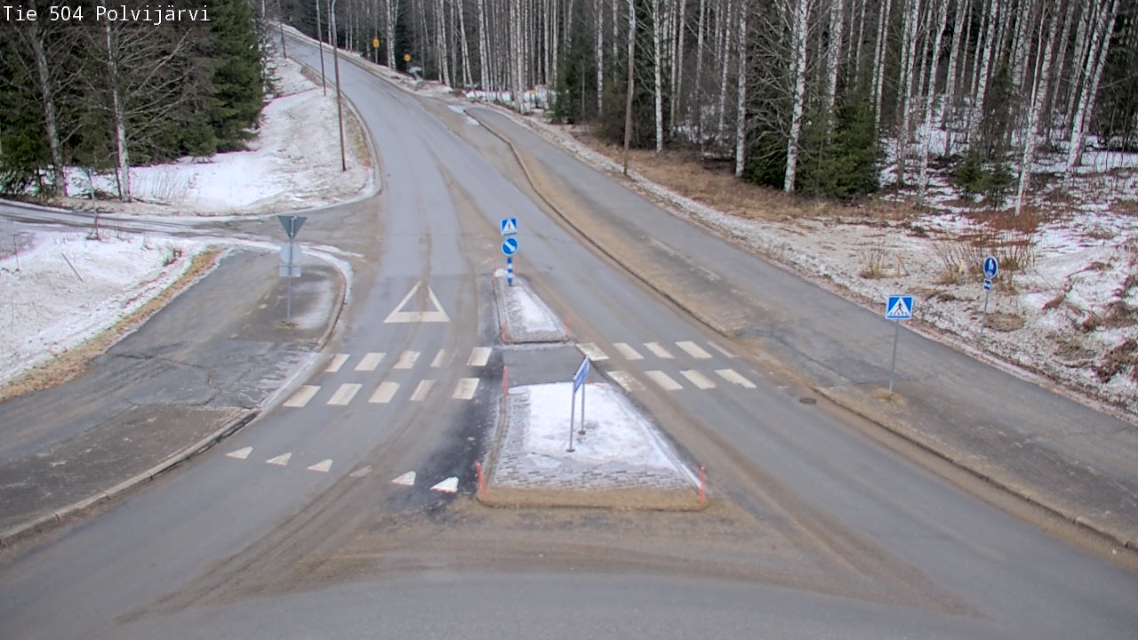 Kelikamerat Kuva Tie 504 Polvijärvi, Polvijärvi, Pohjois-Karjala