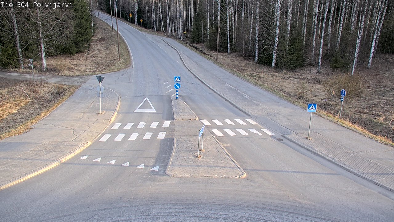Kelikamerat Kuva Tie 504 Polvijärvi, Polvijärvi, Pohjois-Karjala
