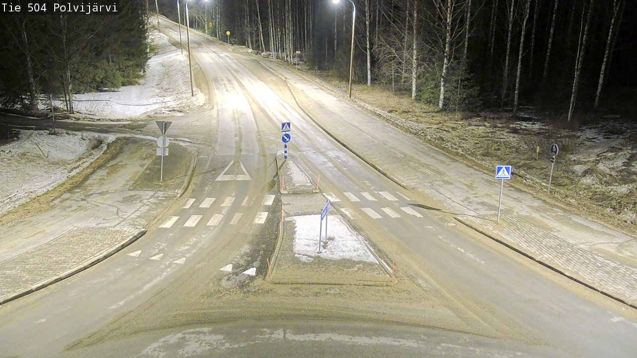 Kelikamerat Kuva Tie 504 Polvijärvi, Polvijärvi, Pohjois-Karjala