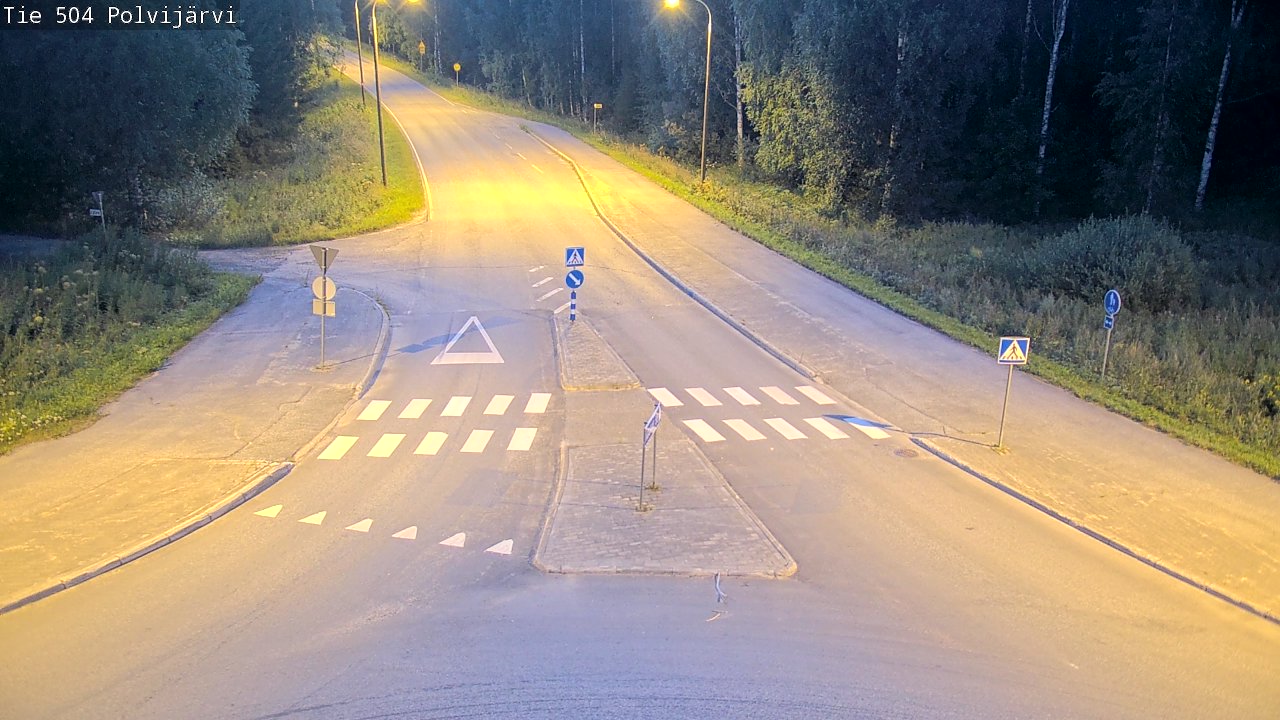 Kelikamerat Kuva Tie 504 Polvijärvi, Polvijärvi, Pohjois-Karjala