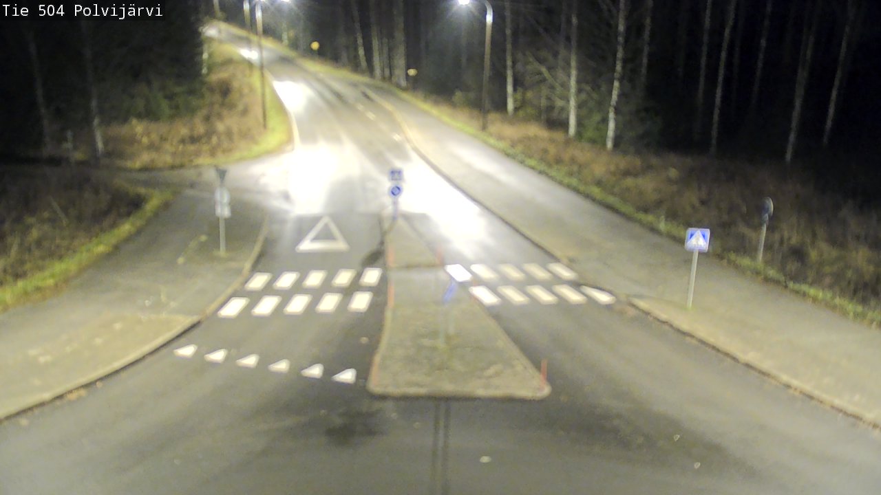 Kelikamerat Kuva Tie 504 Polvijärvi, Polvijärvi, Pohjois-Karjala