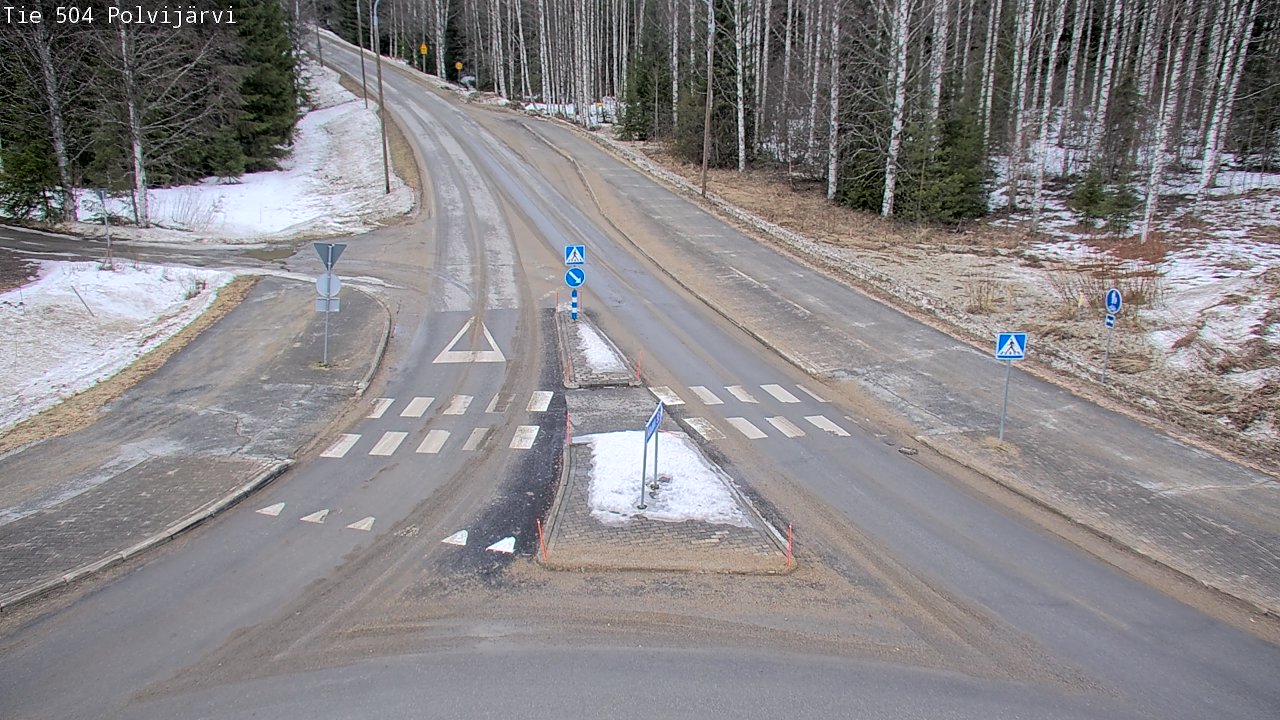 Kelikamerat Kuva Tie 504 Polvijärvi, Polvijärvi, Pohjois-Karjala