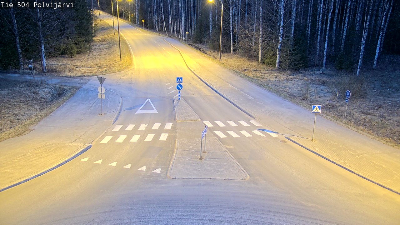 Kelikamerat Kuva Tie 504 Polvijärvi, Polvijärvi, Pohjois-Karjala
