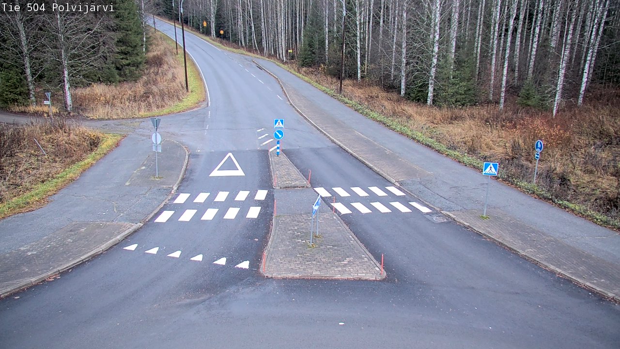 Kelikamerat Kuva Tie 504 Polvijärvi, Polvijärvi, Pohjois-Karjala