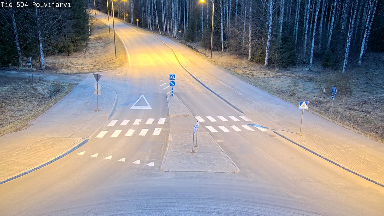 Kelikamerat Kuva Tie 504 Polvijärvi, Polvijärvi, Pohjois-Karjala