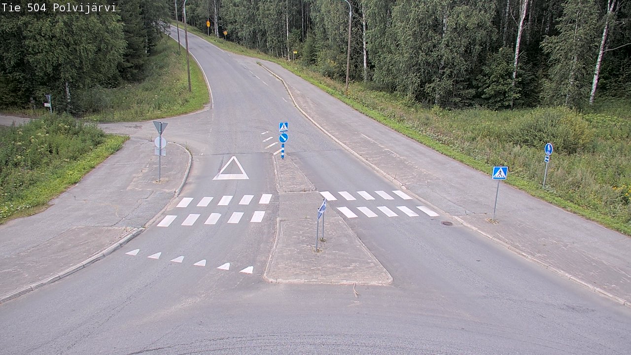 Kelikamerat Kuva Tie 504 Polvijärvi, Polvijärvi, Pohjois-Karjala