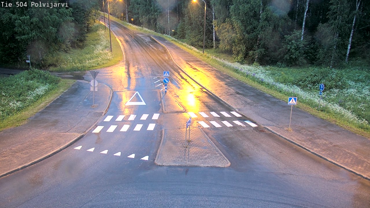 Kelikamerat Kuva Tie 504 Polvijärvi, Polvijärvi, Pohjois-Karjala