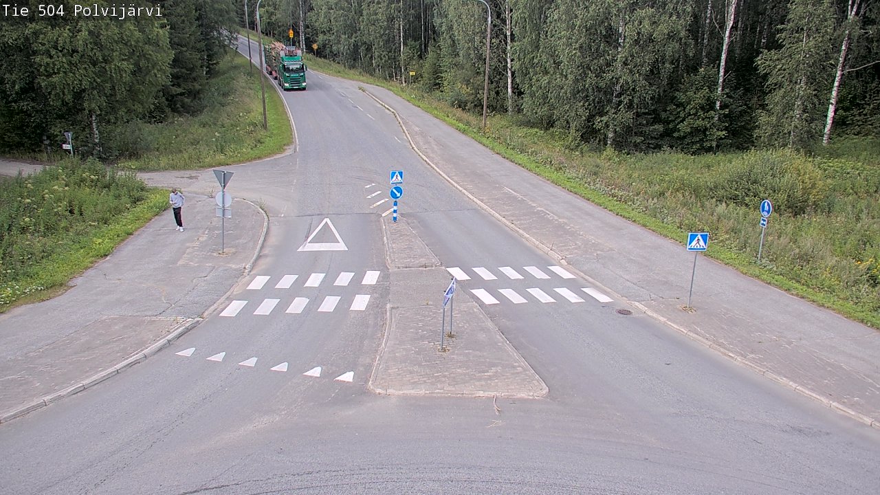 Kelikamerat Kuva Tie 504 Polvijärvi, Polvijärvi, Pohjois-Karjala