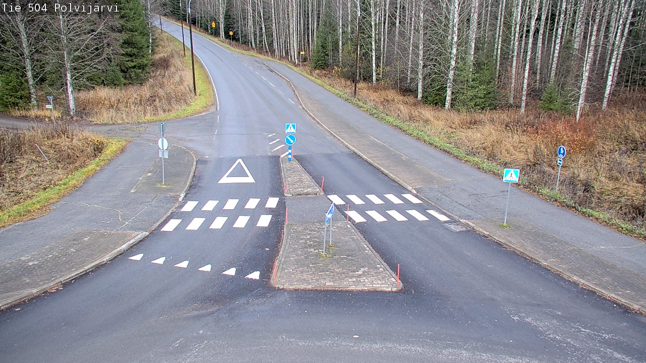 Kelikamerat Kuva Tie 504 Polvijärvi, Polvijärvi, Pohjois-Karjala