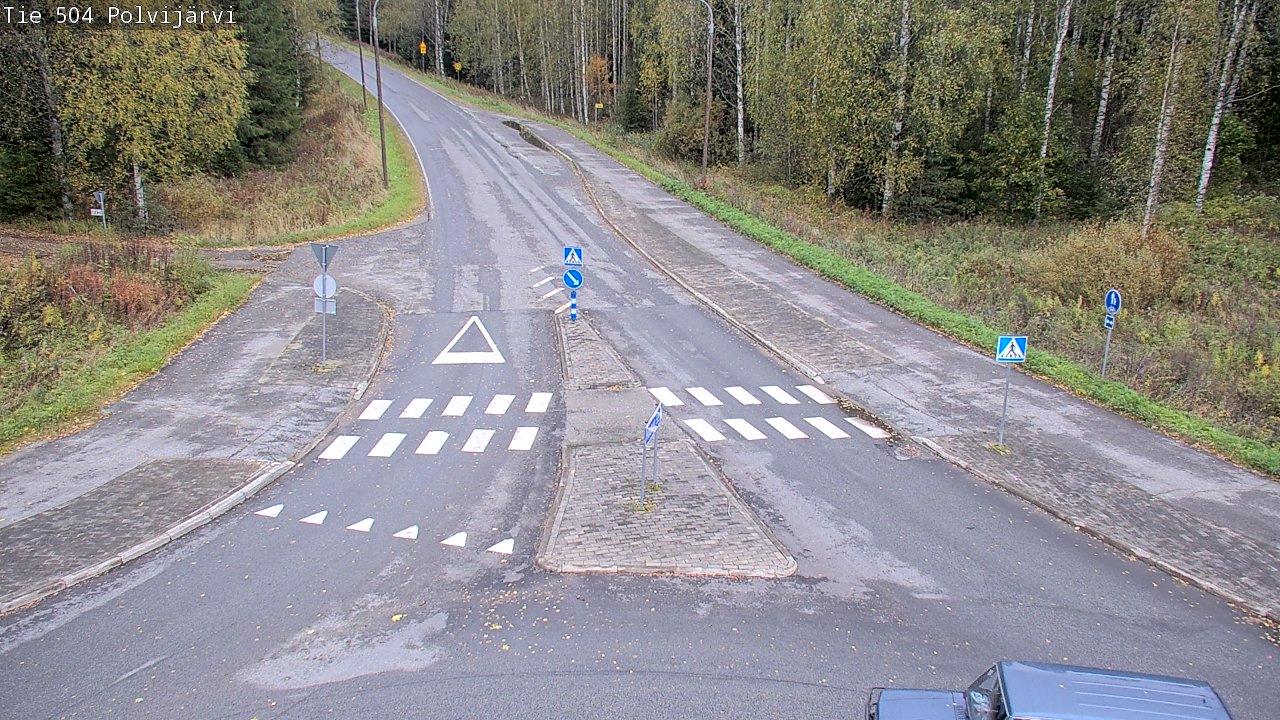 Weather Camera Image Road 504 Polvijärvi, Polvijärvi, Pohjois-Karjala