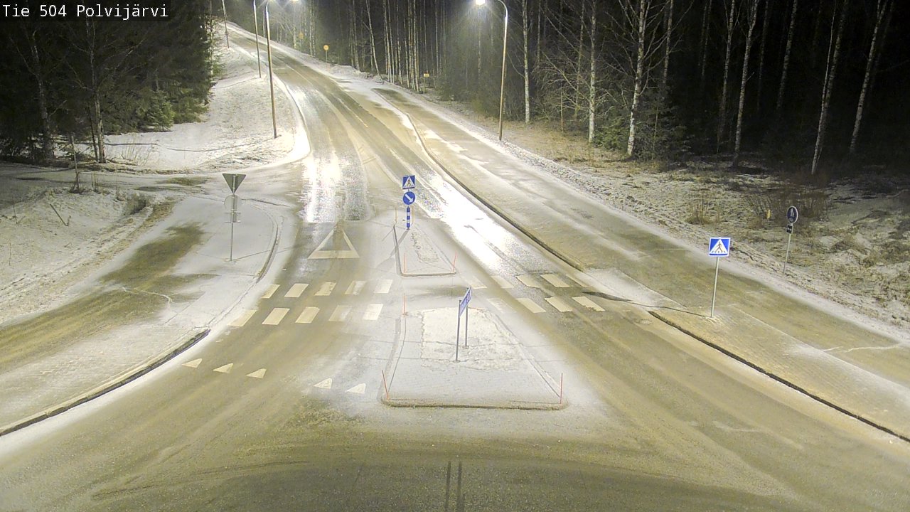 Kelikamerat Kuva Tie 504 Polvijärvi, Polvijärvi, Pohjois-Karjala