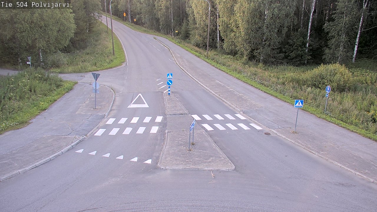 Kelikamerat Kuva Tie 504 Polvijärvi, Polvijärvi, Pohjois-Karjala