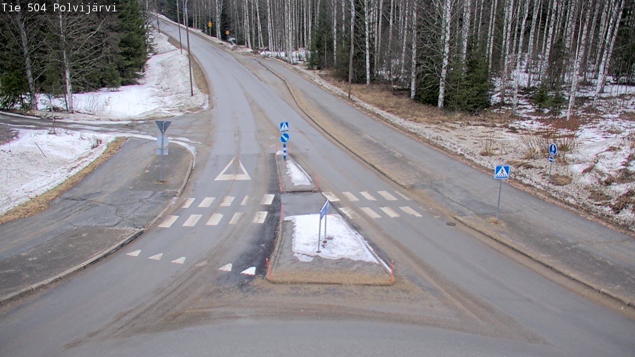 Kelikamerat Kuva Tie 504 Polvijärvi, Polvijärvi, Pohjois-Karjala