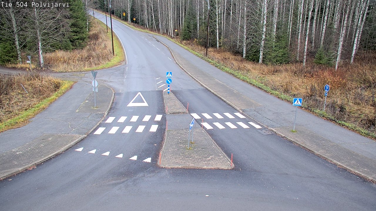 Kelikamerat Kuva Tie 504 Polvijärvi, Polvijärvi, Pohjois-Karjala