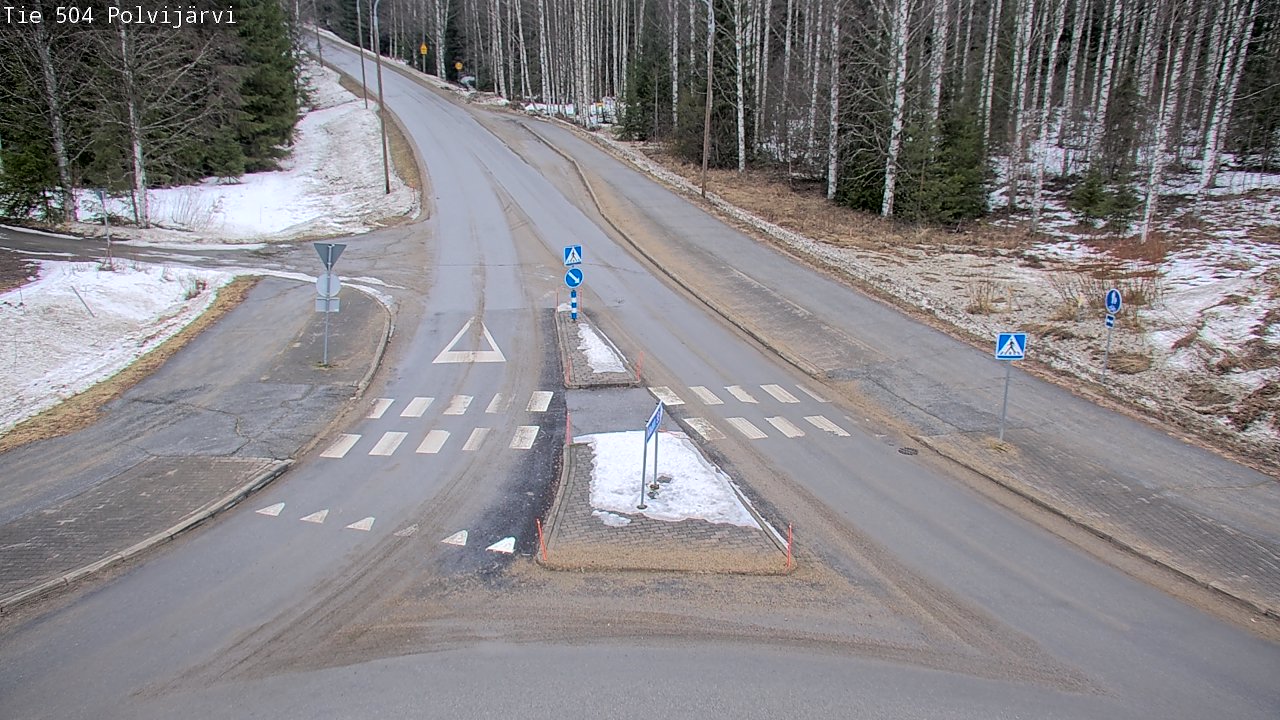 Kelikamerat Kuva Tie 504 Polvijärvi, Polvijärvi, Pohjois-Karjala