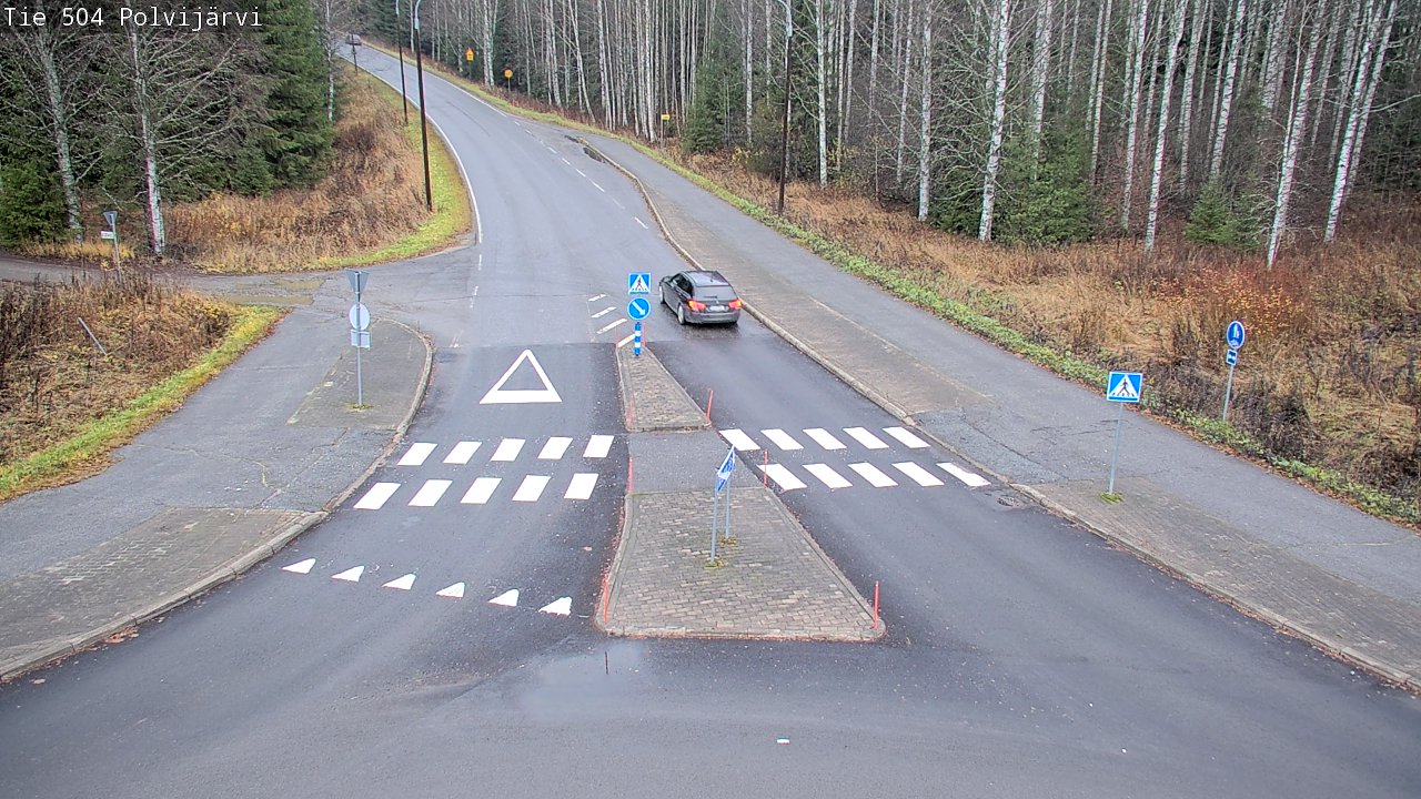 Kelikamerat Kuva Tie 504 Polvijärvi, Polvijärvi, Pohjois-Karjala