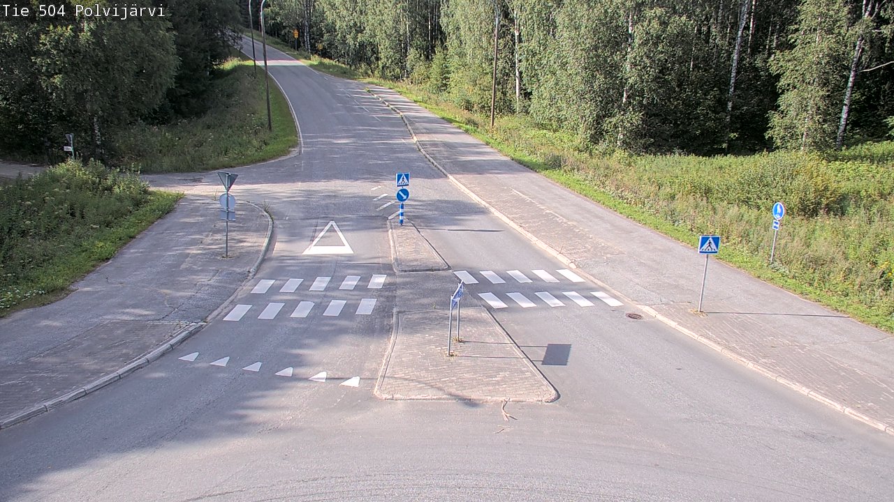 Kelikamerat Kuva Tie 504 Polvijärvi, Polvijärvi, Pohjois-Karjala