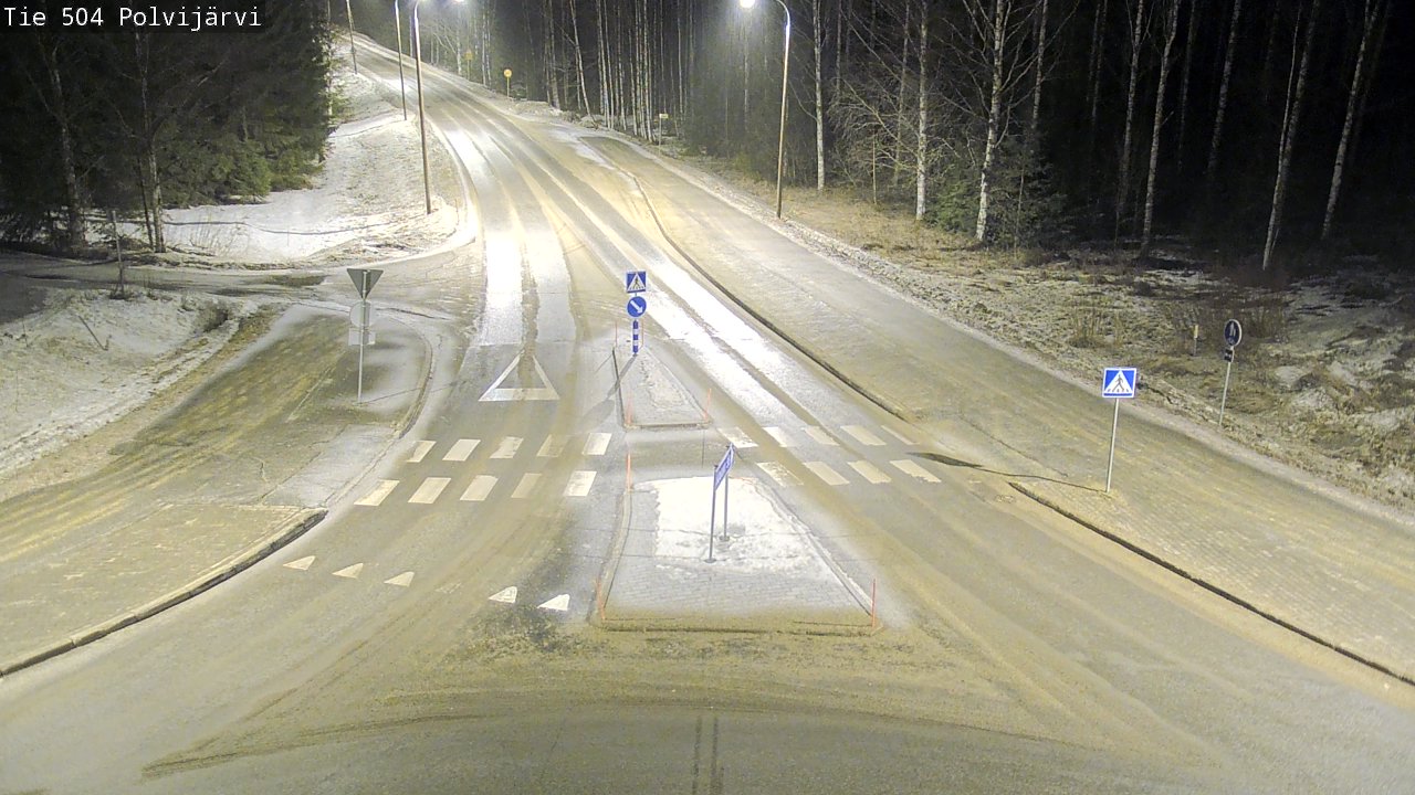 Kelikamerat Kuva Tie 504 Polvijärvi, Polvijärvi, Pohjois-Karjala