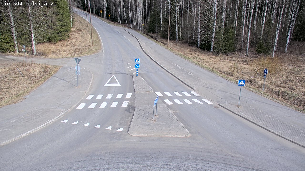 Kelikamerat Kuva Tie 504 Polvijärvi, Polvijärvi, Pohjois-Karjala