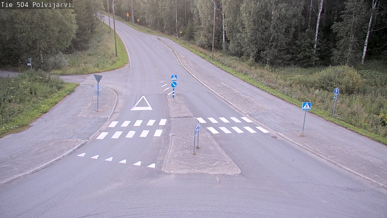 Kelikamerat Kuva Tie 504 Polvijärvi, Polvijärvi, Pohjois-Karjala