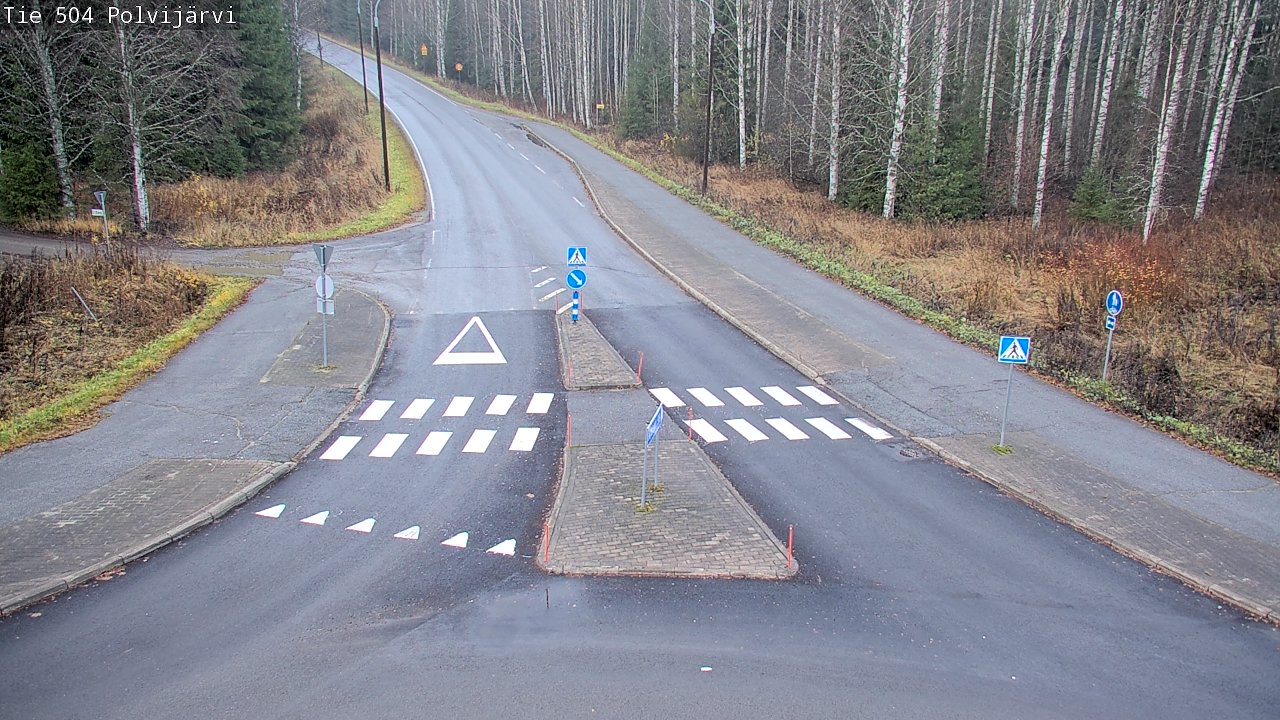 Kelikamerat Kuva Tie 504 Polvijärvi, Polvijärvi, Pohjois-Karjala