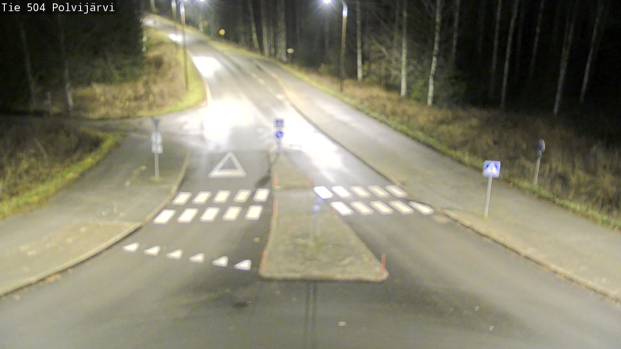 Kelikamerat Kuva Tie 504 Polvijärvi, Polvijärvi, Pohjois-Karjala