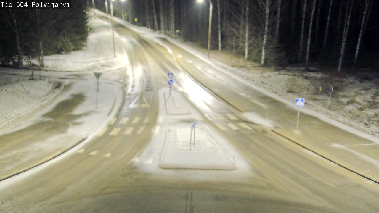 Kelikamerat Kuva Tie 504 Polvijärvi, Polvijärvi, Pohjois-Karjala