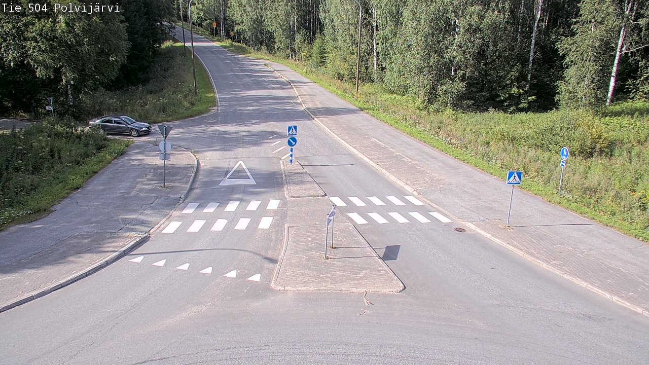 Kelikamerat Kuva Tie 504 Polvijärvi, Polvijärvi, Pohjois-Karjala
