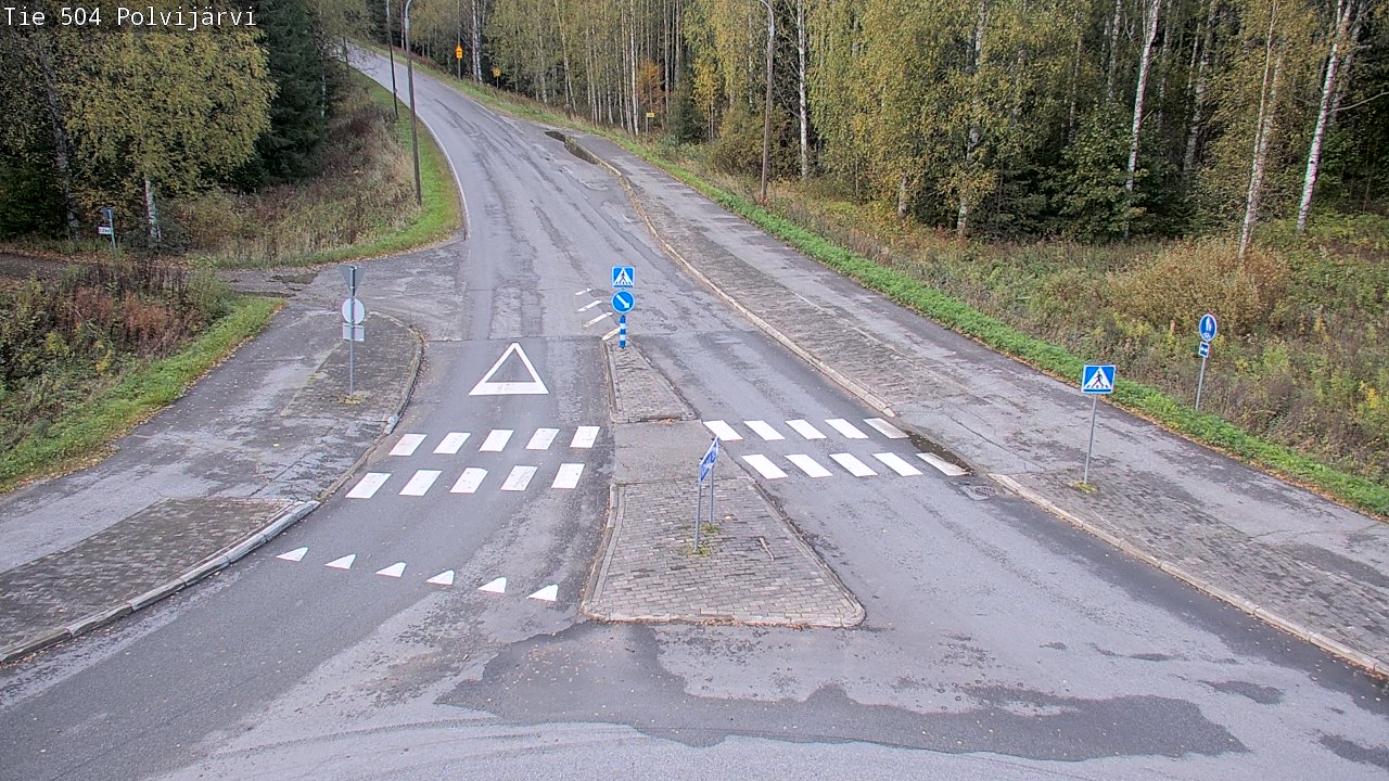Kelikamerat Kuva Tie 504 Polvijärvi, Polvijärvi, Pohjois-Karjala
