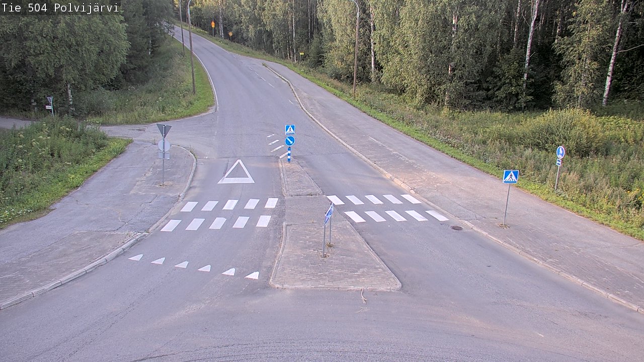 Kelikamerat Kuva Tie 504 Polvijärvi, Polvijärvi, Pohjois-Karjala