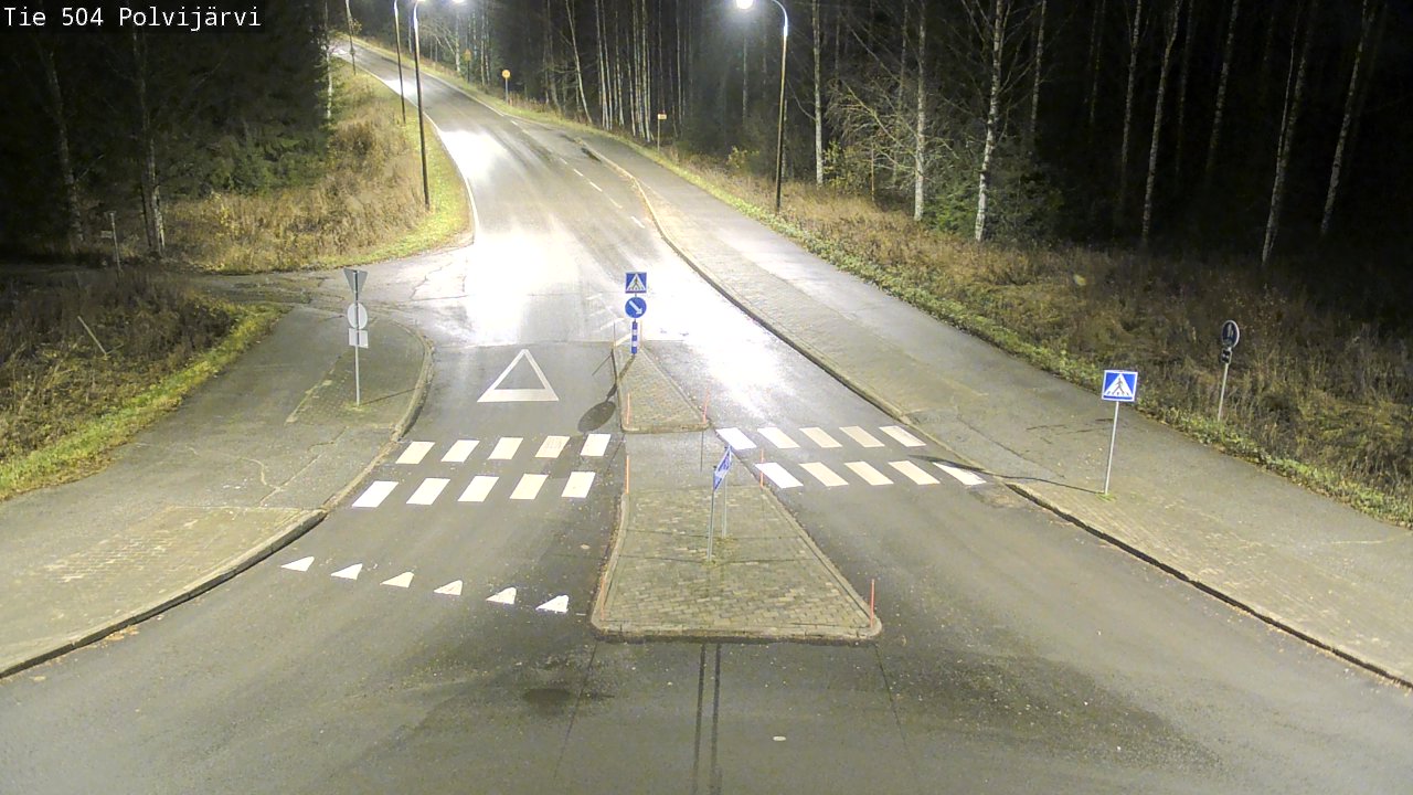 Kelikamerat Kuva Tie 504 Polvijärvi, Polvijärvi, Pohjois-Karjala