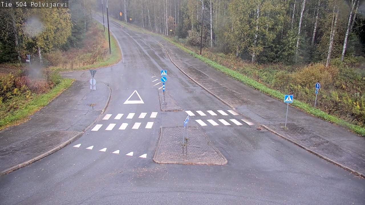 Kelikamerat Kuva Tie 504 Polvijärvi, Polvijärvi, Pohjois-Karjala