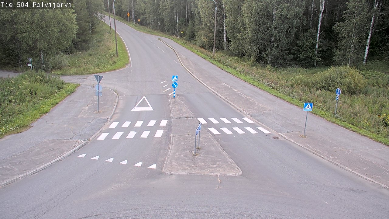 Kelikamerat Kuva Tie 504 Polvijärvi, Polvijärvi, Pohjois-Karjala
