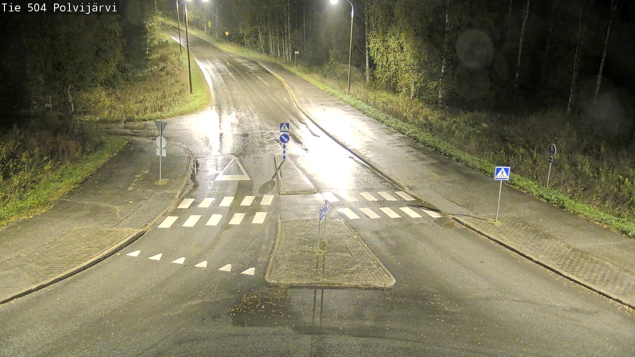 Kelikamerat Kuva Tie 504 Polvijärvi, Polvijärvi, Pohjois-Karjala