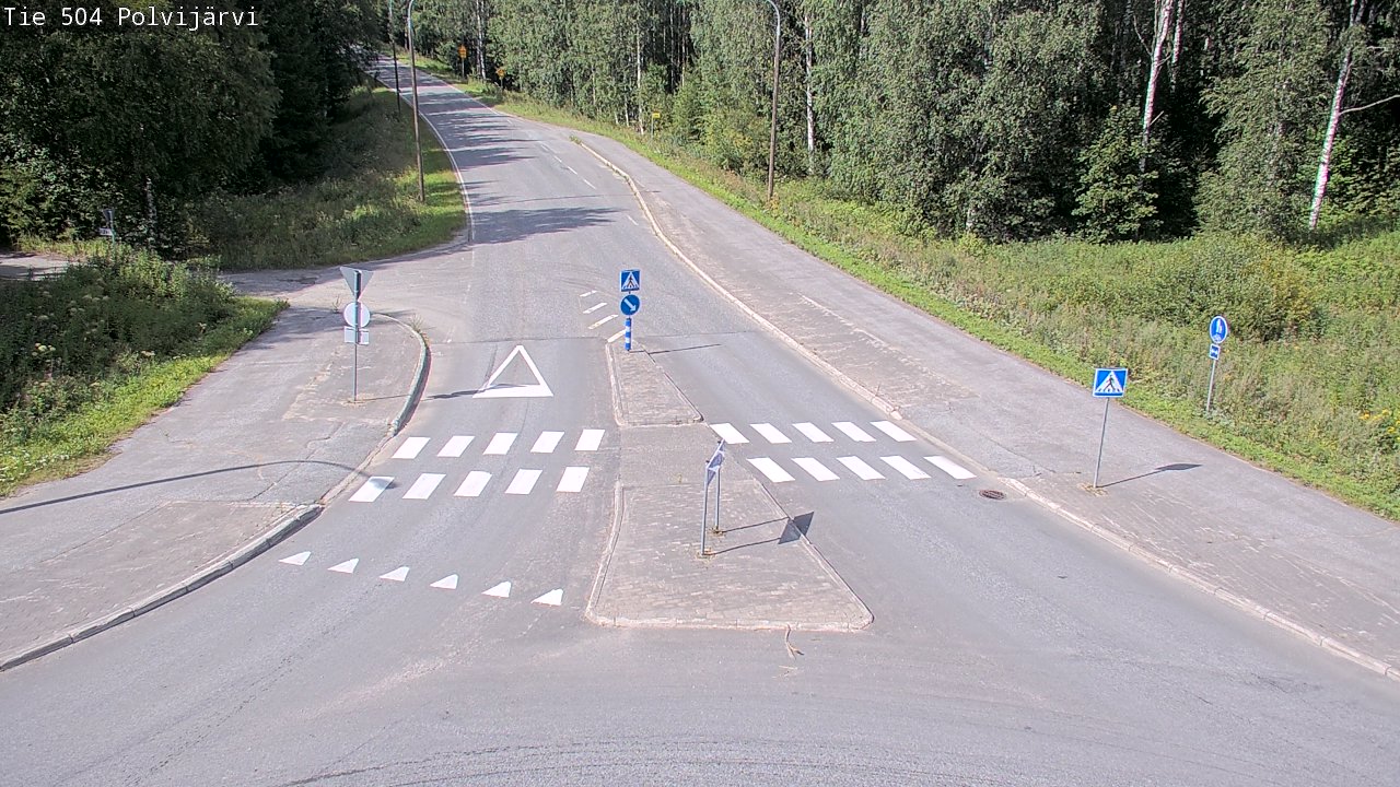Kelikamerat Kuva Tie 504 Polvijärvi, Polvijärvi, Pohjois-Karjala