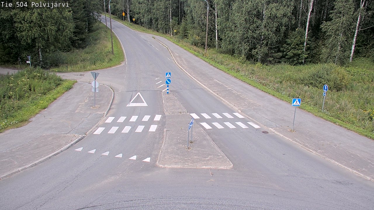 Kelikamerat Kuva Tie 504 Polvijärvi, Polvijärvi, Pohjois-Karjala