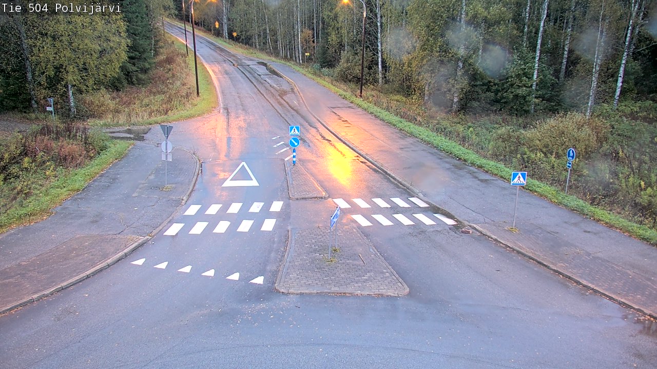 Kelikamerat Kuva Tie 504 Polvijärvi, Polvijärvi, Pohjois-Karjala
