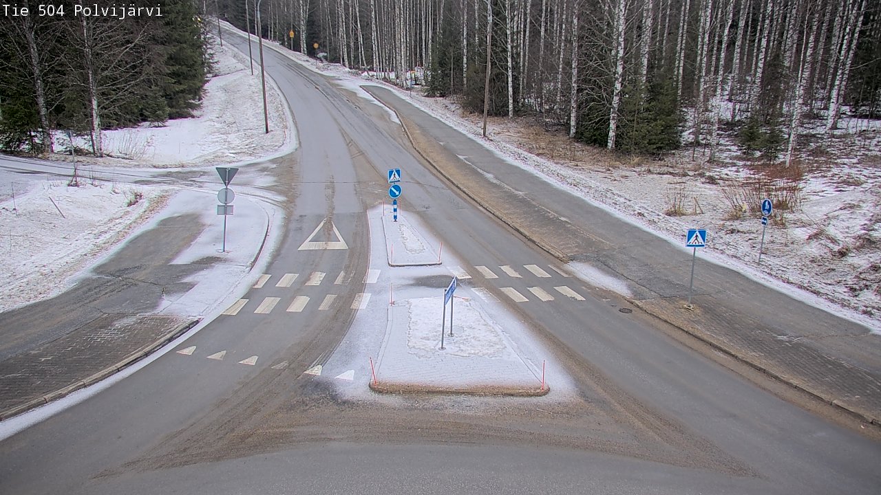 Kelikamerat Kuva Tie 504 Polvijärvi, Polvijärvi, Pohjois-Karjala