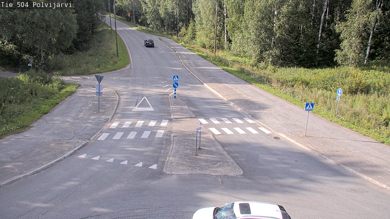 Kelikamerat Kuva Tie 504 Polvijärvi, Polvijärvi, Pohjois-Karjala