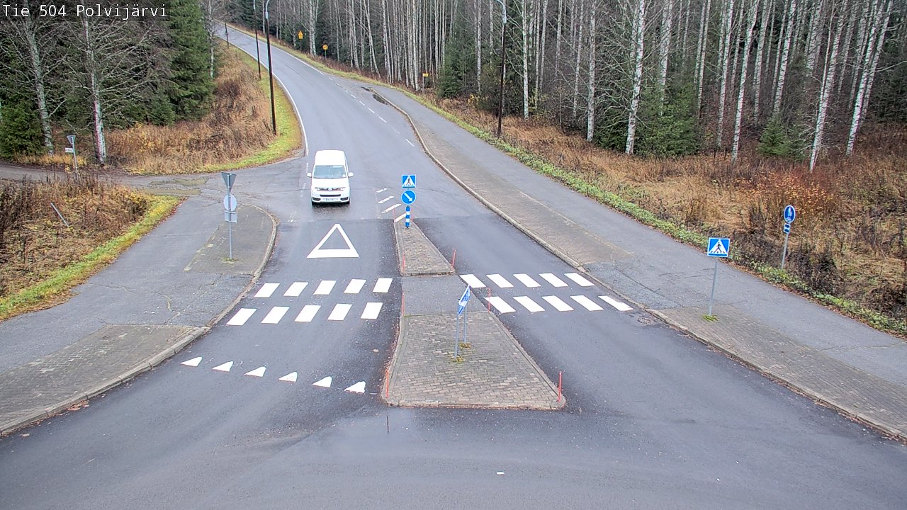 Kelikamerat Kuva Tie 504 Polvijärvi, Polvijärvi, Pohjois-Karjala