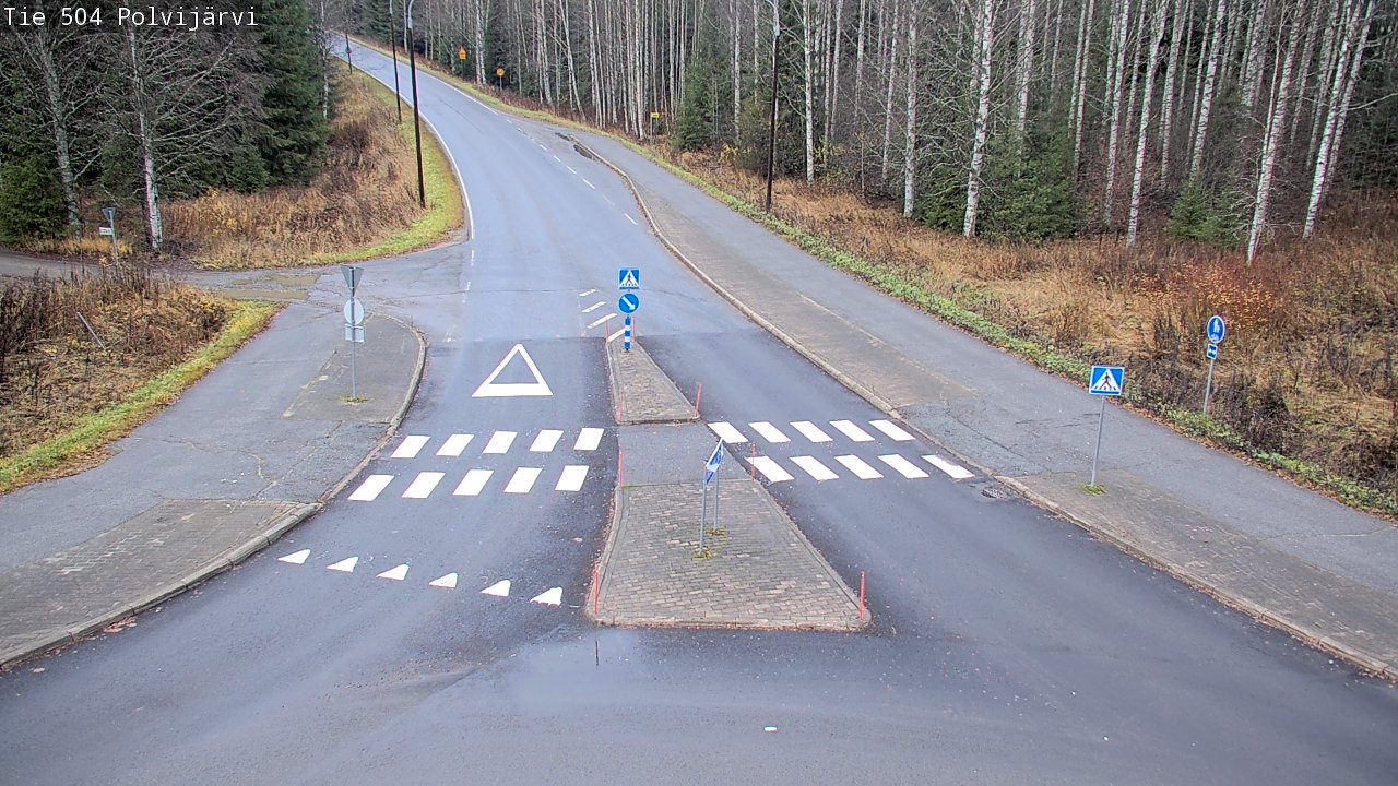 Kelikamerat Kuva Tie 504 Polvijärvi, Polvijärvi, Pohjois-Karjala