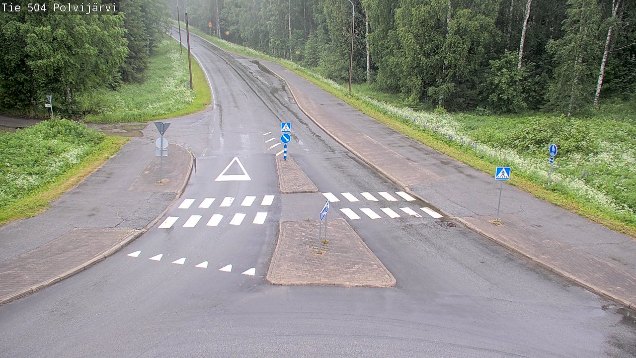 Kelikamerat Kuva Tie 504 Polvijärvi, Polvijärvi, Pohjois-Karjala