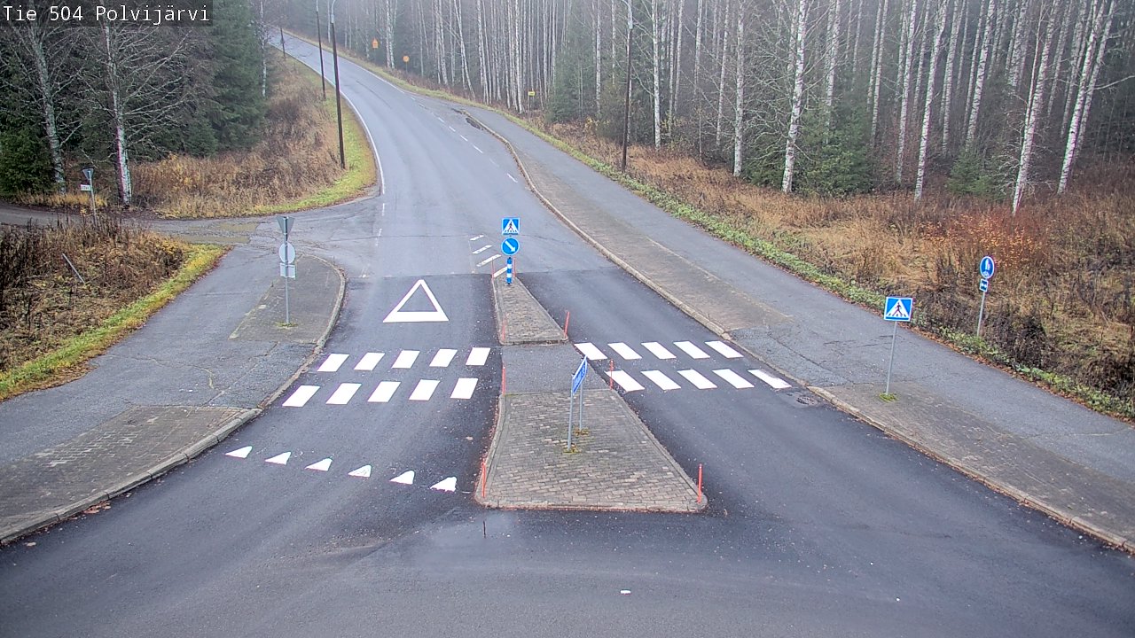 Kelikamerat Kuva Tie 504 Polvijärvi, Polvijärvi, Pohjois-Karjala