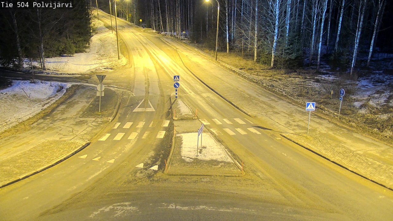 Kelikamerat Kuva Tie 504 Polvijärvi, Polvijärvi, Pohjois-Karjala