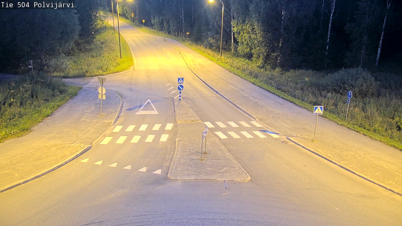 Kelikamerat Kuva Tie 504 Polvijärvi, Polvijärvi, Pohjois-Karjala