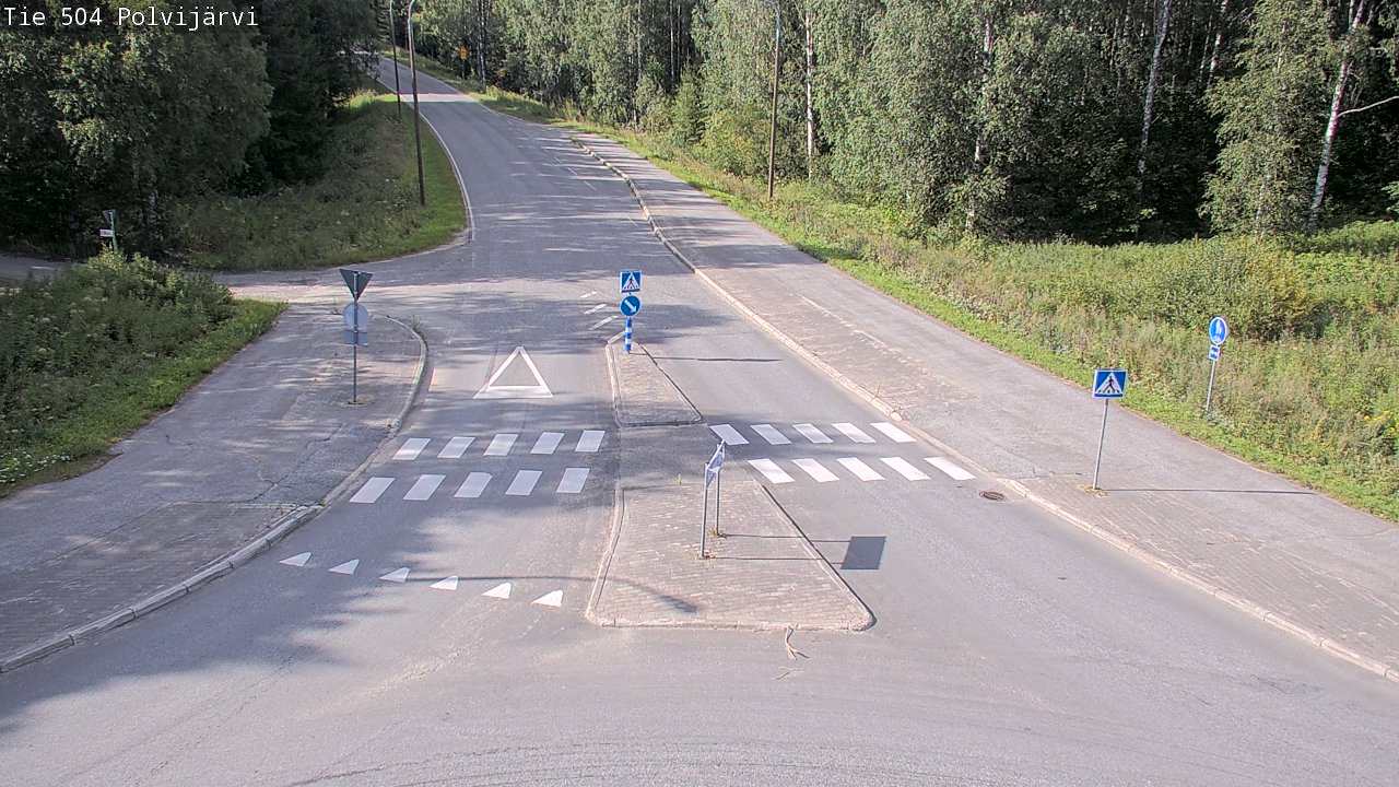 Kelikamerat Kuva Tie 504 Polvijärvi, Polvijärvi, Pohjois-Karjala