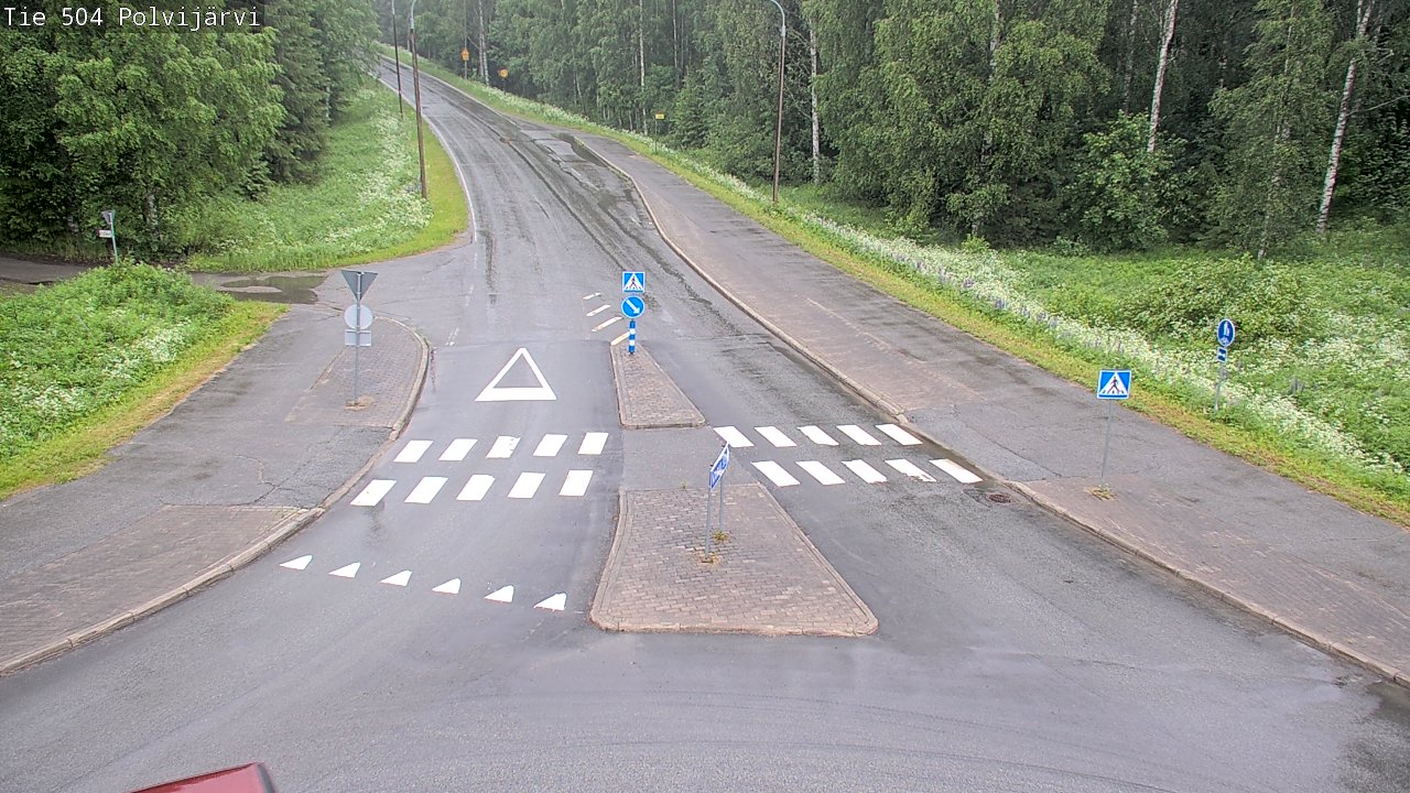 Kelikamerat Kuva Tie 504 Polvijärvi, Polvijärvi, Pohjois-Karjala