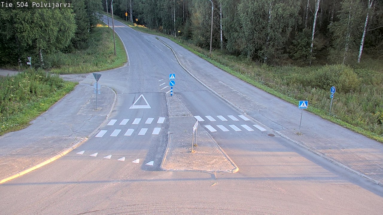 Kelikamerat Kuva Tie 504 Polvijärvi, Polvijärvi, Pohjois-Karjala