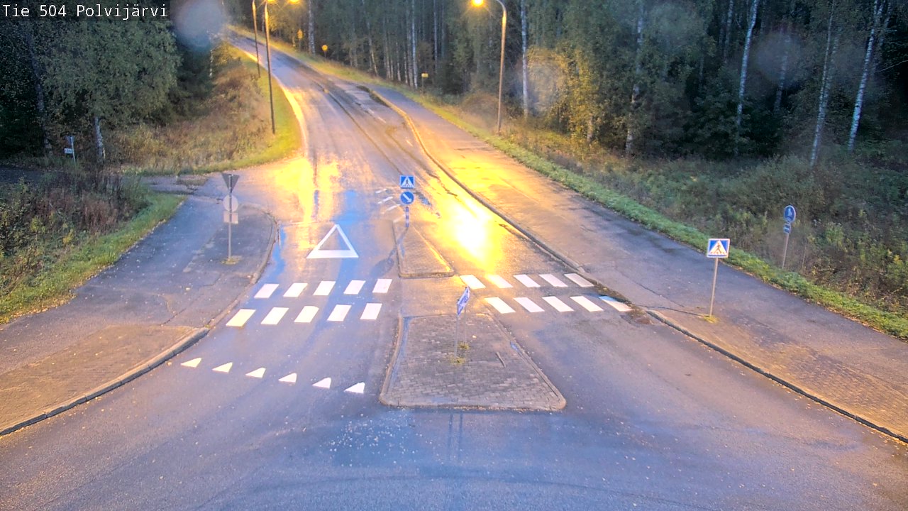 Kelikamerat Kuva Tie 504 Polvijärvi, Polvijärvi, Pohjois-Karjala