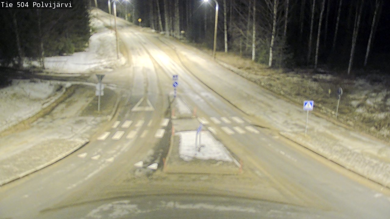 Kelikamerat Kuva Tie 504 Polvijärvi, Polvijärvi, Pohjois-Karjala